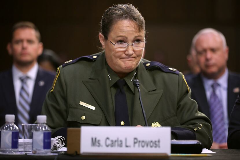 WASHINGTON, DC - JULY 31:  Customs and Border Protection Border Patrol acting Chief Carla...