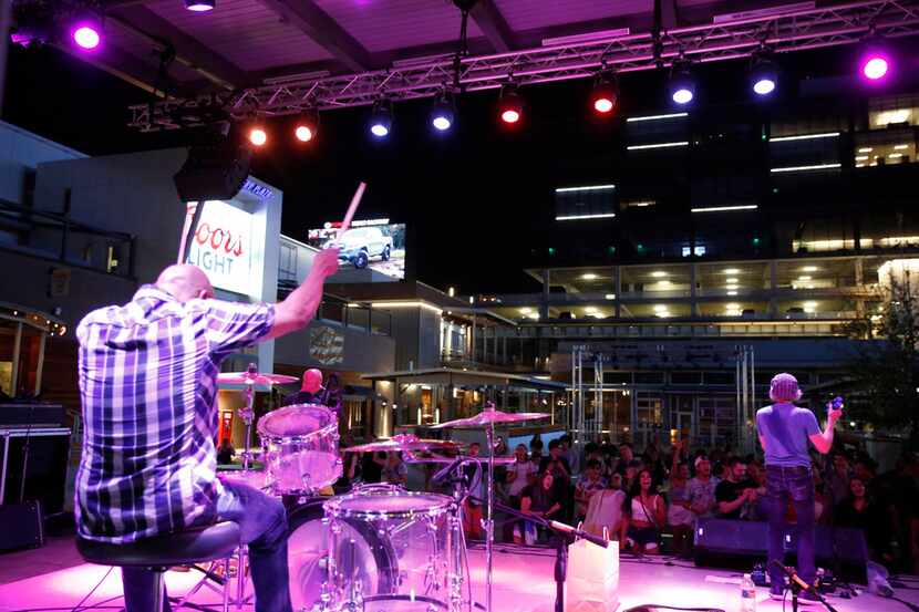 Missing 3 performed on the Texas Lottery Plaza stage at the Toyota Music Factory in Irving...