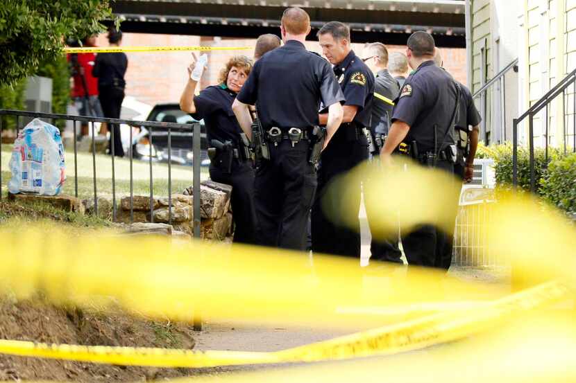 Robbery-motivated slayings in Dallas were cut nearly in half last year from 2013. Domestic...