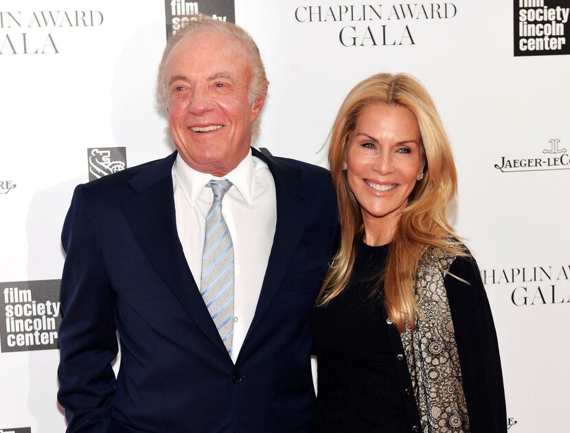 James Caan, left, and his wife Linda Stokes attend the 41st Annual Chaplin Award Gala...
