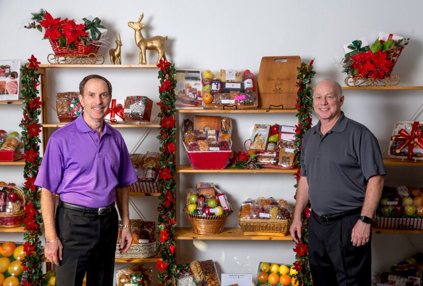 (From left) Chuck and Bobby Goodman, co-owners of Goodies from Goodman, at the company's...