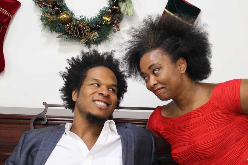 
Djore Nance (left) and LaLa Johnson in Soul Rep Theatre Company’s Naughty but Nice: A...