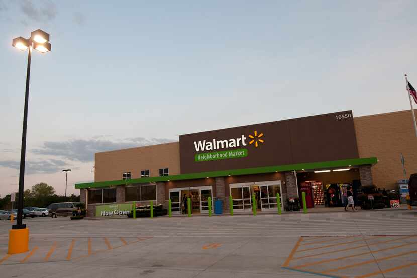A Walmart Neighborhood Market in Jacksonville, Fla.