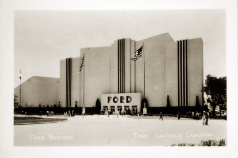 The Ford Building, constructed for the 1936 Texas Centennial Exposition, is long gone.