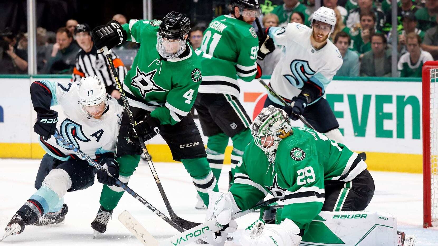 Stars, Golden Knights win Game 7s to reach Western finals - The
