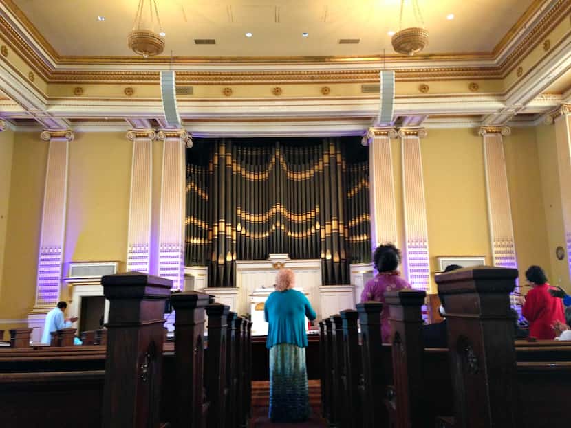 Sunday-morning church services were held on Father's Day at The Eagle's Nest Cathedral in...