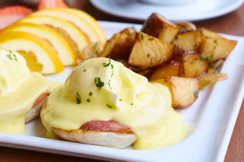 Al Biernat's offers eggs Benedict as part of its Easter brunch this year.