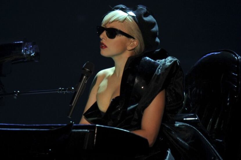 Lady Gaga performs during the Bambi Awards in Germany.