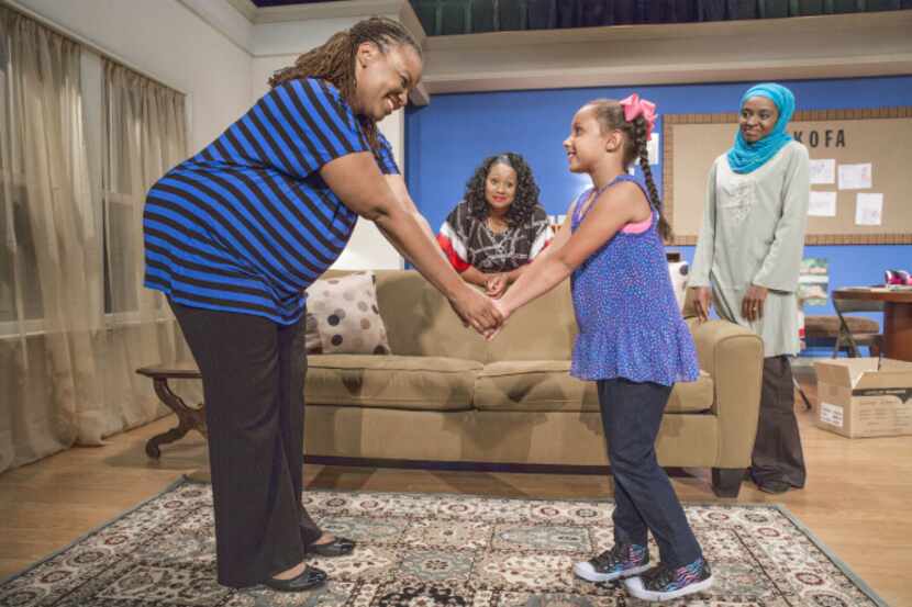 "Homeschooled" features (from left, front) Denise Lee and Allysen Elizabeth Jackson and ...