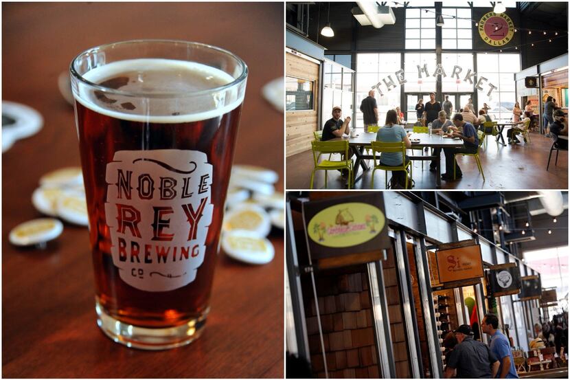Noble Rey Brewing Co. is expected to open a second taproom inside the Dallas Farmers...
