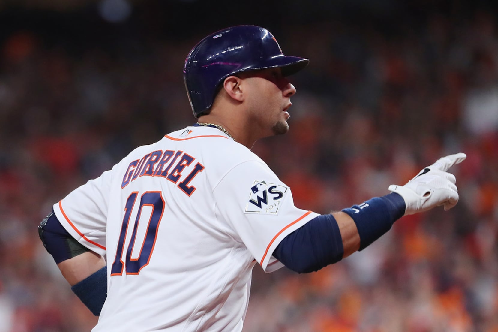 Astros' Yuli Gurriel suspended for racist gesture, but not right now