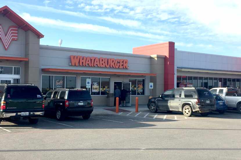 The first Whataburger/H-E-B combo is in Lytle, southwest of San Antonio. It opened in 2012...