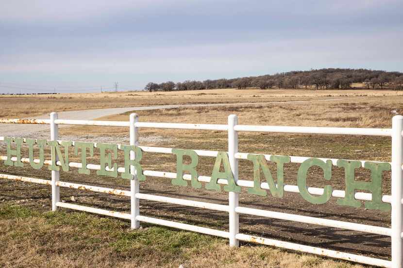 The 3,200-acre Hunter Ranch is southwest of Denton on Interstate 35W.