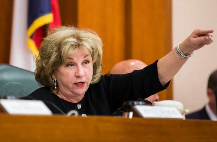 Senate Finance Committee Chairwoman Jane Nelson, ignoring pushback, is pressing for a $5,000...