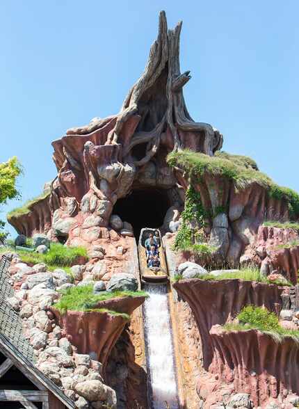 The average wait time for Splash Mountain was 53 minutes during the first week of June 2018,...