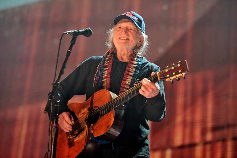 Willie Nelson performed at Farm Aid 30 in Chicago last month. (Photo by Rob...