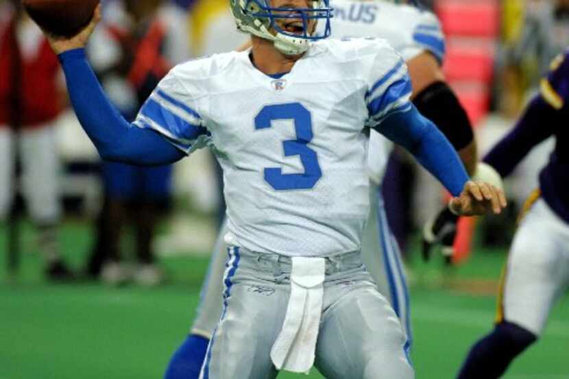 Detroit Lions quarterback Joey Harrington.