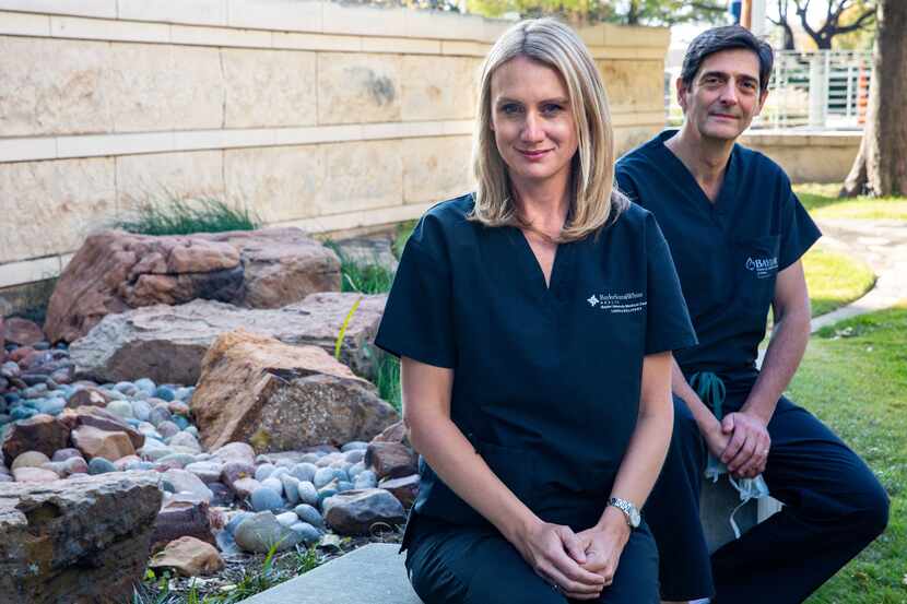 OB-GYN Dr. Liza Johannesson and transplant surgeon Dr. Giuliano Testa have grown Baylor...
