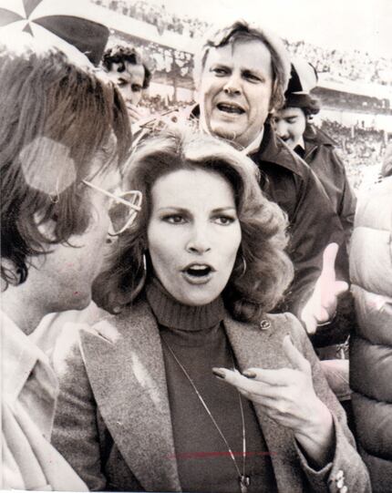 On Jan. 18, 1976, Raquel Welch was an excited spectator at Super Bowl X, where the...
