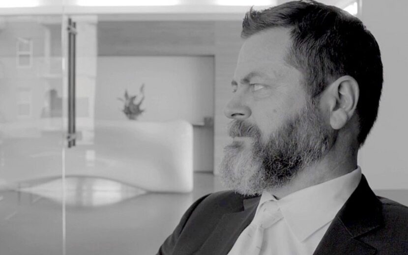 Nick Offerman in "Infinity Baby."