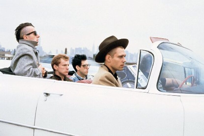 In this 1982 image released by Epic/Legacy Records,  members of The Clash (from left), Joe...