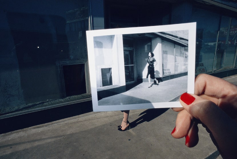 Guy Bourdin's "Charles Jourdan," from 1978 is a C-Print on Fujiflex paper.