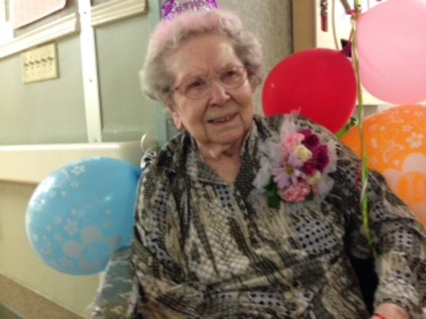Mesquite resident Thelma Wells celebrated her 100th birthday on Feb. 11.