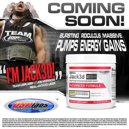 USPLabs' controversial supplement, Jack3d