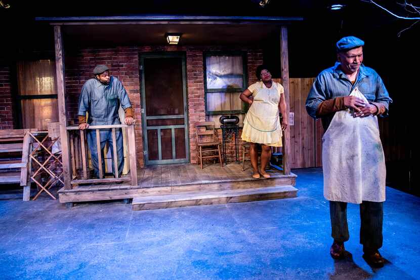 In this production of August Wilson's "Fences" at Circle Theatre in Fort Worth, the actors...