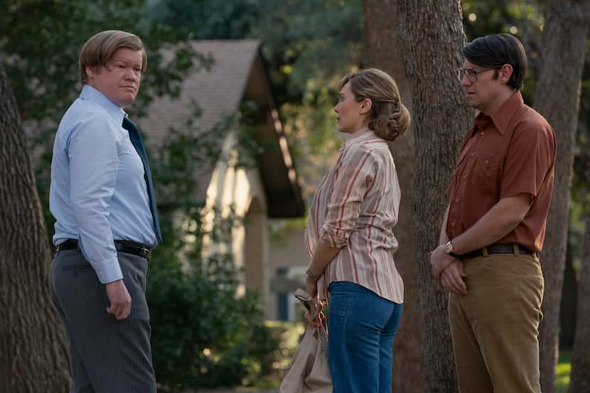 Jesse Plemons, Elizabeth Olsen and Patrick Fugit star in HBO Max's "Love & Death."
         ...