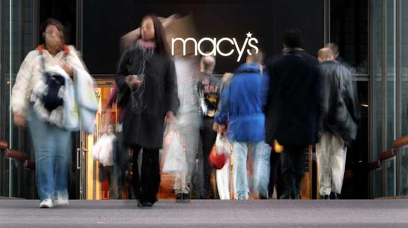 A file photo of a Macy's department store. (Carlos Gonzalez/Star Tribune via AP)