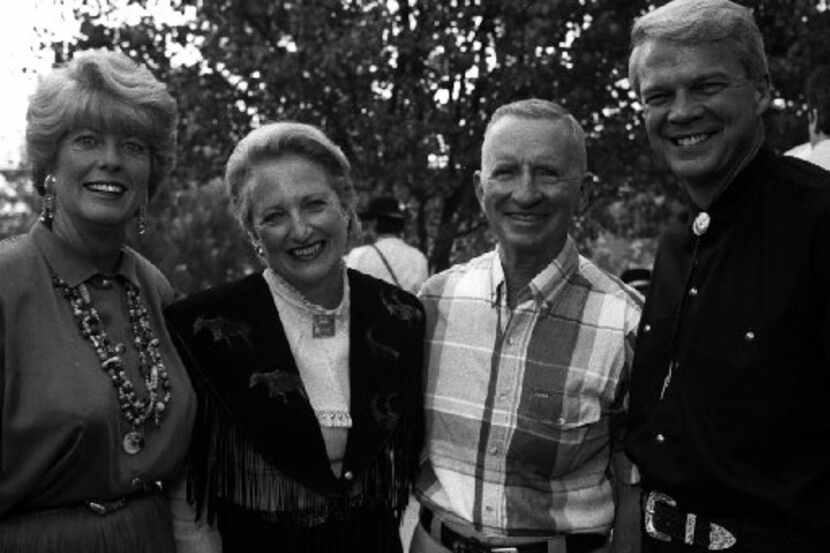 From left: Grace McArtor, Margot Perot, Ross Perot and Allan McArtor are shown at the 1994...