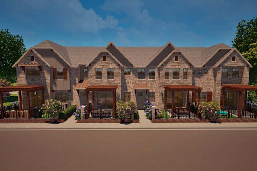 Chelsea Green, a new village of 17 homes and 147 townhomes, is now open at The Tribute...
