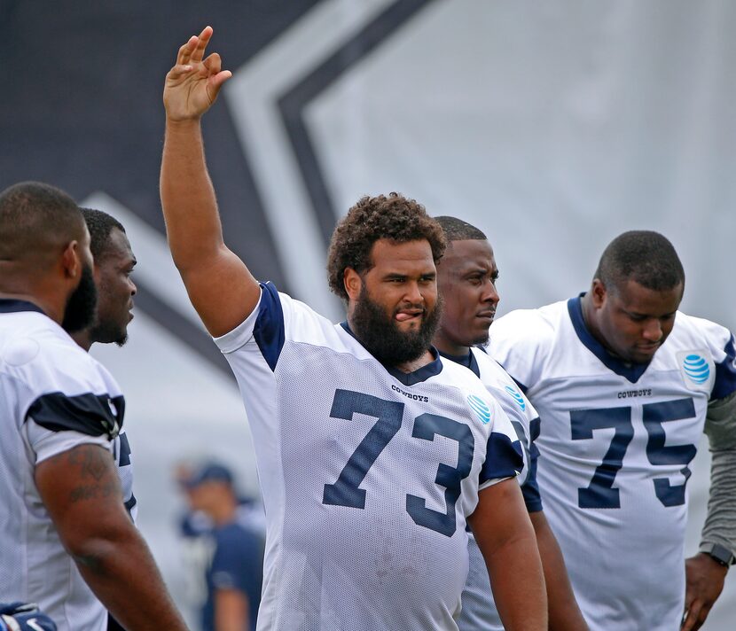 Joe Looney (73) (Jae S. Lee/The Dallas Morning News)