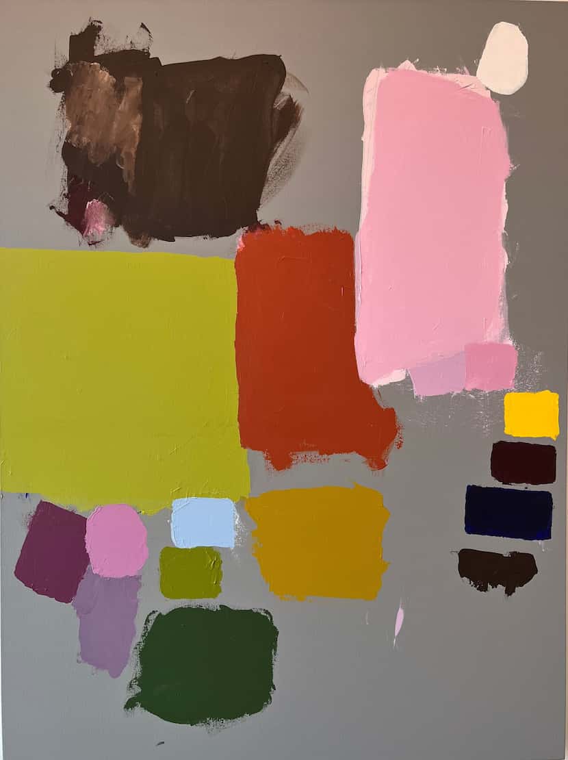 Meg Cranston: 'Palette Painting No. 8' at Meliksetian Briggs