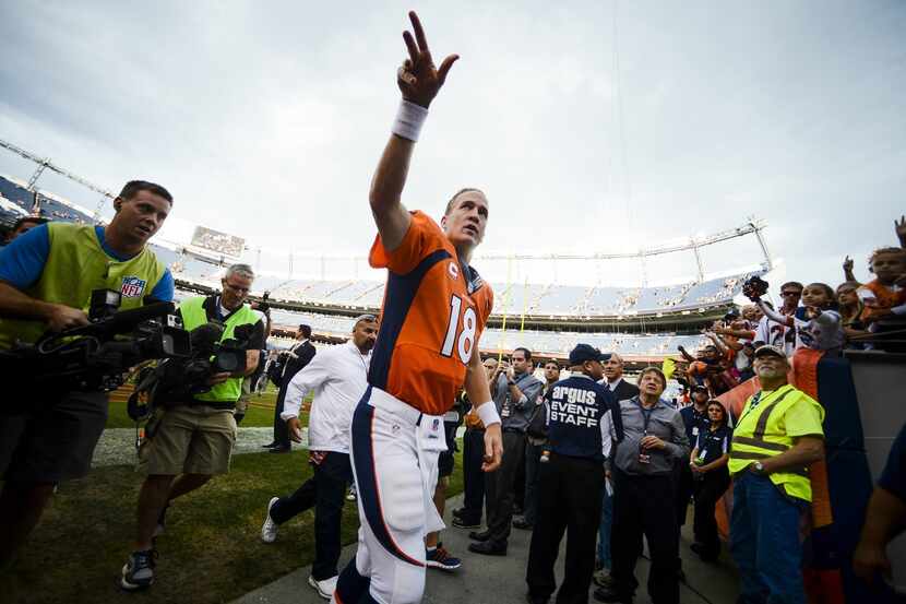 The key to Denver's success is future Hall of Famer Peyton Manning. Through four games, he's...