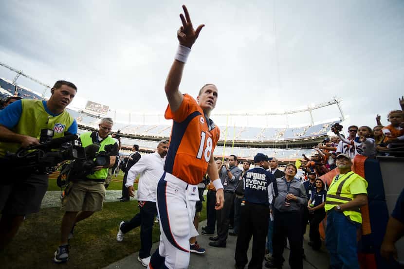 The key to Denver's success is future Hall of Famer Peyton Manning. Through four games, he's...