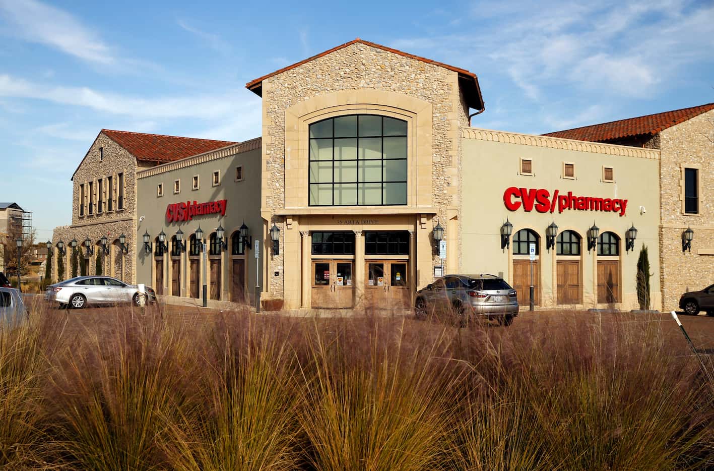 The CVS Pharmacy is unlike any other in the Entrada development in Westlake, Texas.