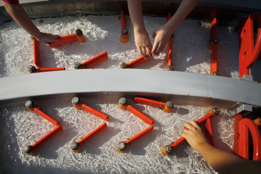 Students from Heritage School of Texas play in the Pure Energy section of the Rory Meyers...