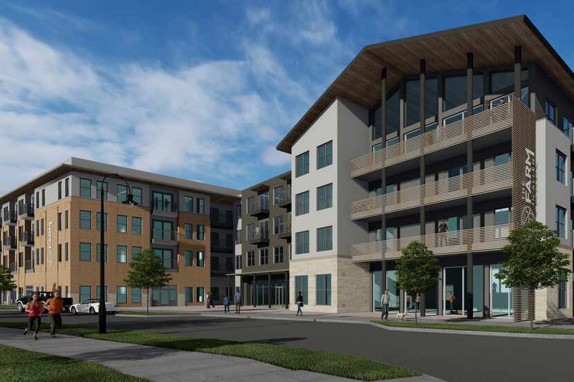 Builder Wood Partners Alta at The Farm apartments in Allen is planning a second phase.