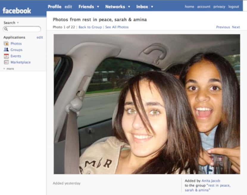 Amina Yaser Said, 18, and Sarah Yaser Said, 17, were found shot to death in their father's...