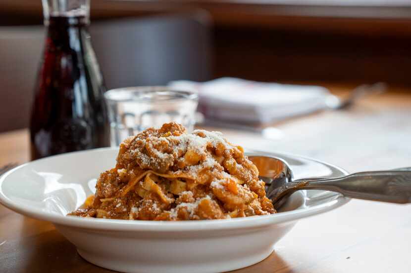 Tagliatelle is one of the pastas at Quartino in The Colony. The restaurant is among...