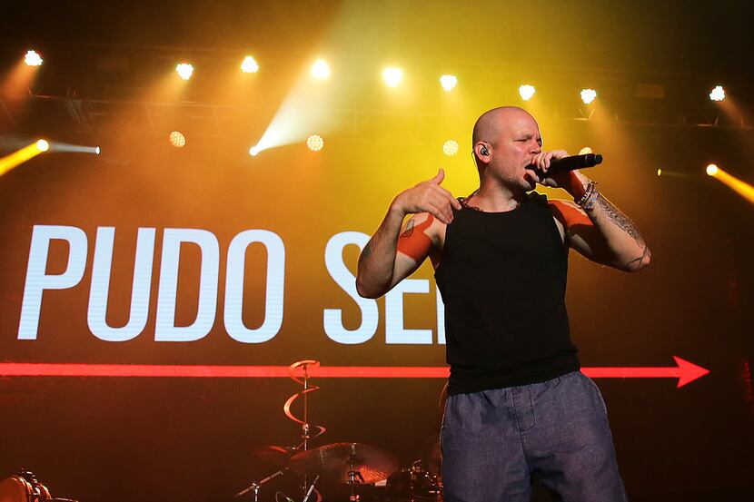 Residente during a concert in Dallas in September 2017.