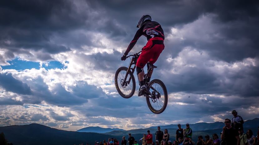 Gravity Games & Bikes, Blues and Brews at Angel Fire Resort in New Mexico.