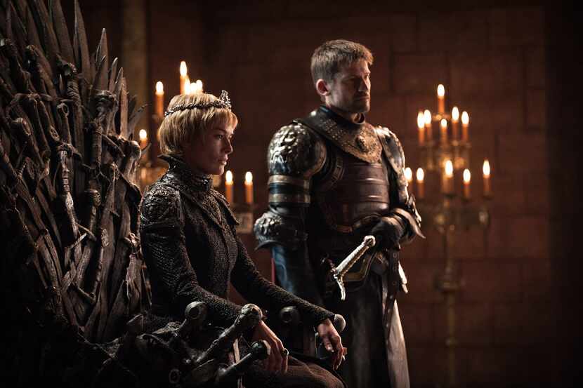 Lena Headey and Nikolaj Coster-Waldau in Game of Thrones
