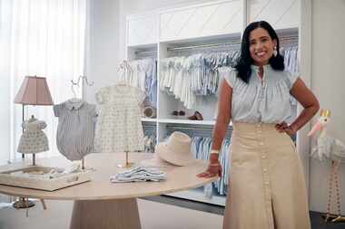 Catalina Gonzalez says her clothing line, Dondolo, sprang from a desire to cultivate a...