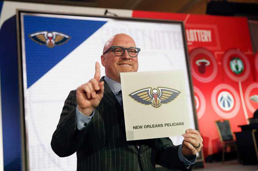 David Griffin, Executive Vice President of basketball operations for the New Orleans...