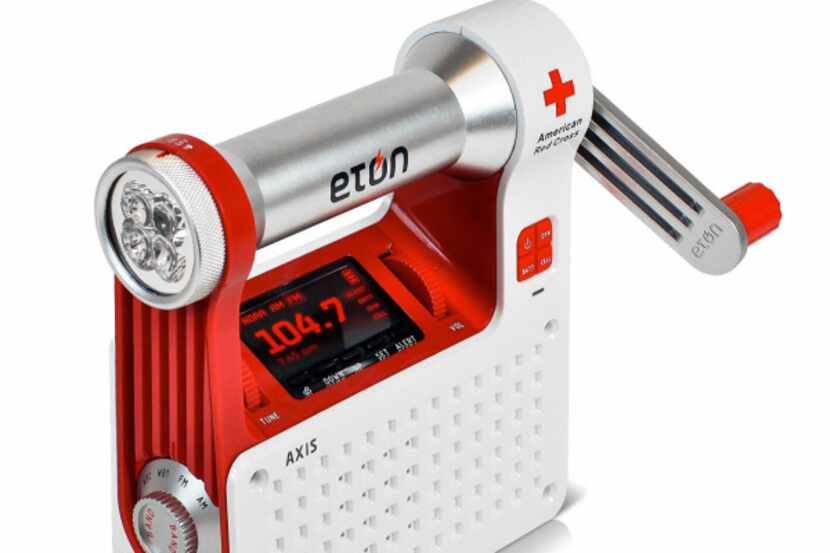 Eton Axis American Red Cross weather radio.