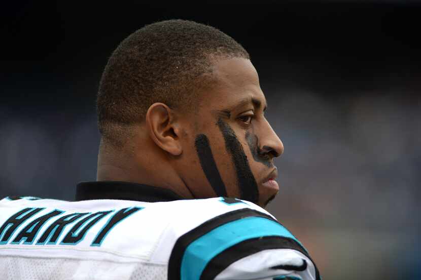 Greg Hardy (Photo by Donald Miralle/Getty Images)