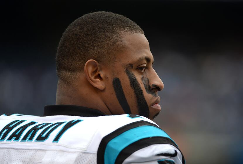Greg Hardy (Photo by Donald Miralle/Getty Images)